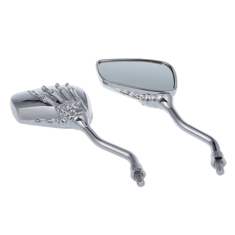 2 шт. зеркальный боковой пластиковый АБС хромированный каркас для