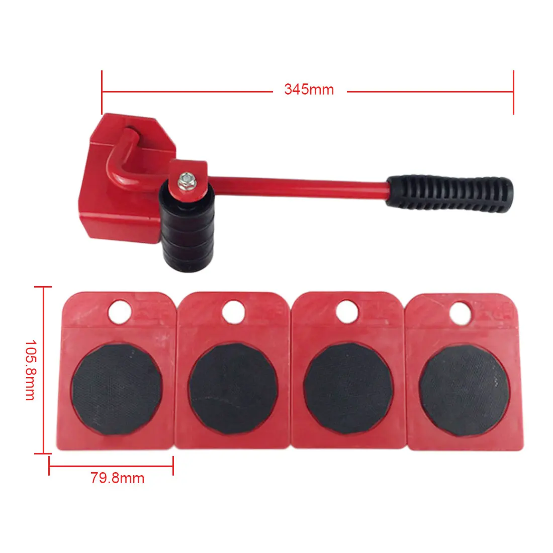 Удобный подъемник мебели Тяжелый инструмент ручной набор инструментов для