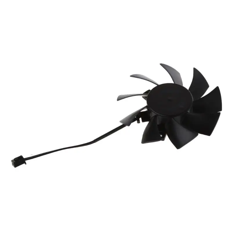 T128015SH 75 мм 2Pin DC 12V 0.32AMP вентилятор охлаждения для EVGA GTX 650 650Ti GTS 450 Графика кулер карты вентиляторы|Охлаждающие
