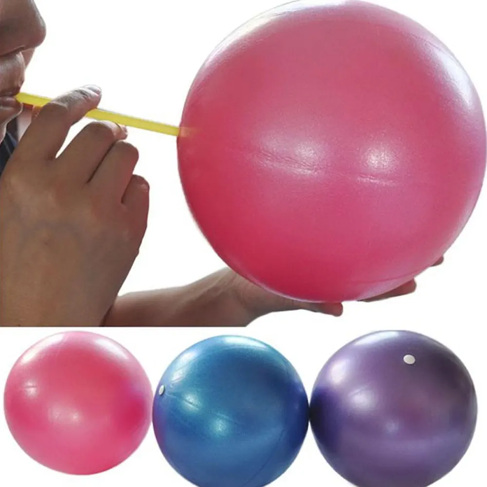 1 шт. 25 см пилатес мяч анти-взрыв мини идеально подходит для йоги упражнений