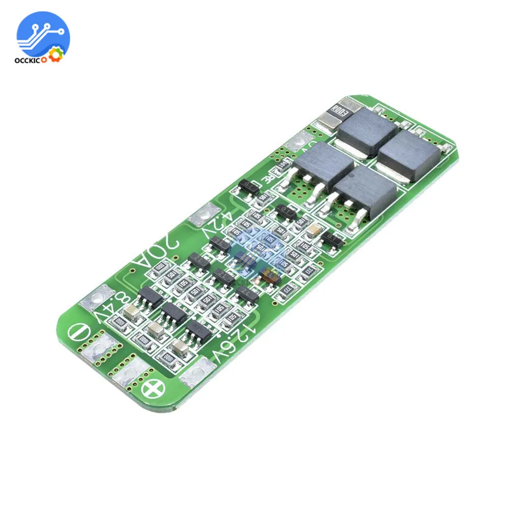 Защитная плата зарядного устройства для литий ионных и батарей 3S 20A модуль защиты