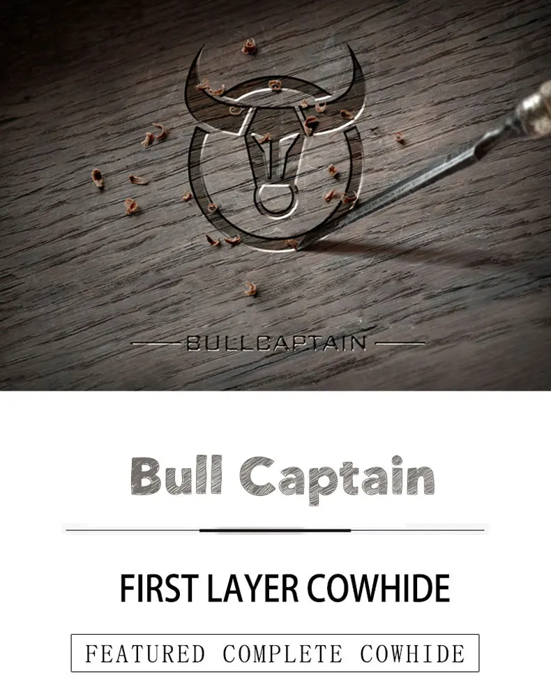 BULLCAPTAIN мужской кошелек клатч из натуральной кожи брендовый Rfid кошелек Мужской органайзер для сотового телефона клатч на запястье Длинный кошелек для монет