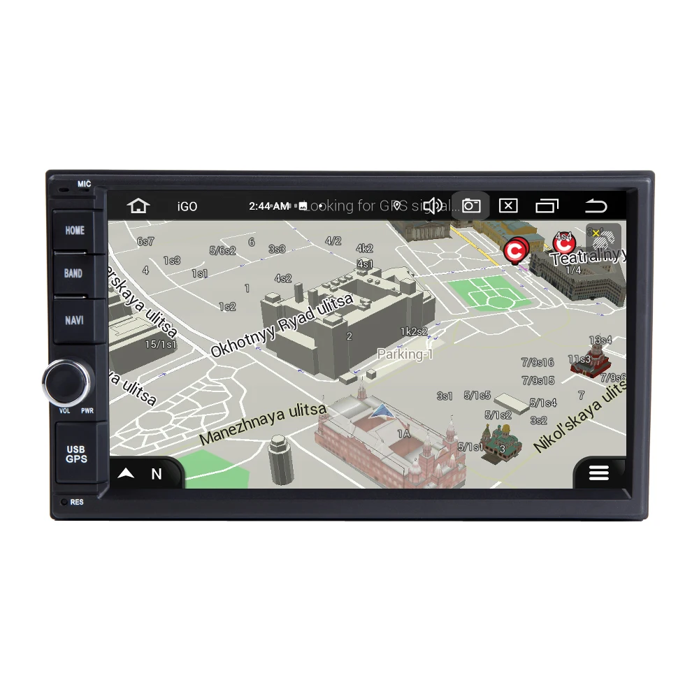 Универсальный Автомобильный мультимедийный плеер PX5 DSP IPS 8 ядер Android 11 2 din