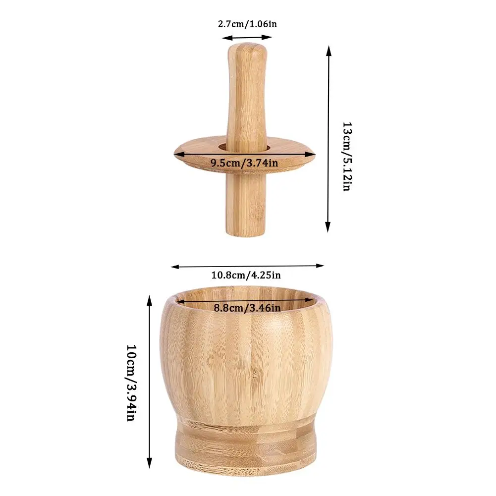 Деревянная мельница для перца и специй измельчитель пресс чеснока настенный