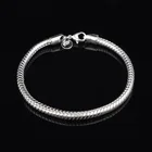 Горячая продажа Серебряный цвет змеиные кости браслет для женщин браслеты и браслеты