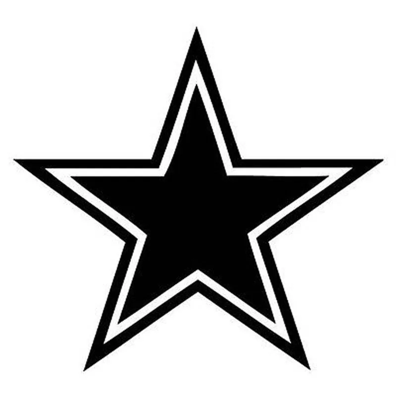 

Hot Sell High Quality STAR Graphic Fashion Decals Motorcycle Car Stickers Vinyl Car-styling 13cm*11.8cm