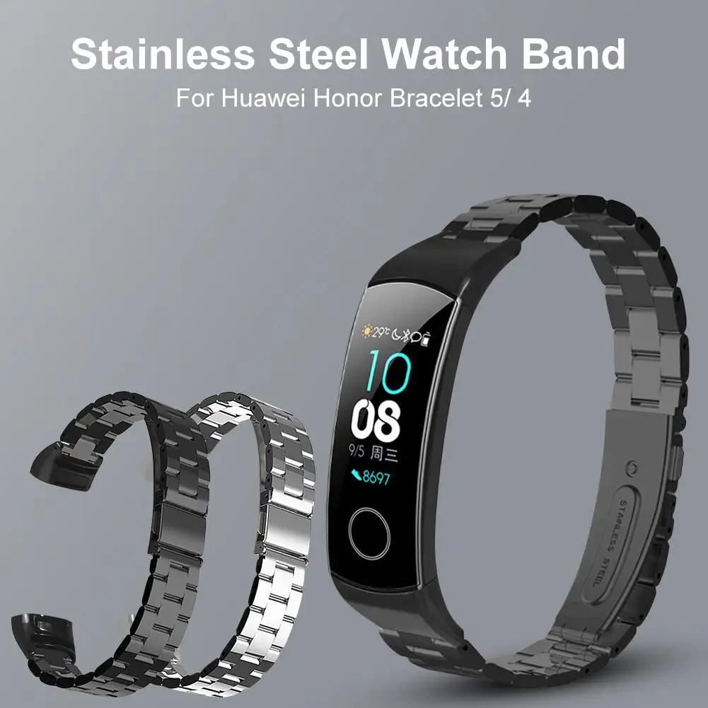 Замена мужской t браслет из нержавеющей стали металлический ремешок для huawei Honor