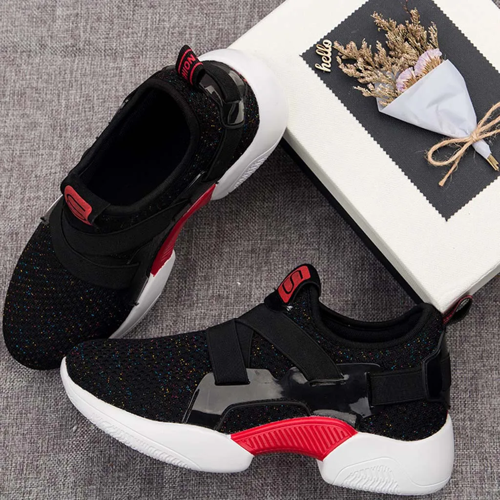 Новинка 2019 массивные кроссовки женская сетчатая дышащая обувь для бега на