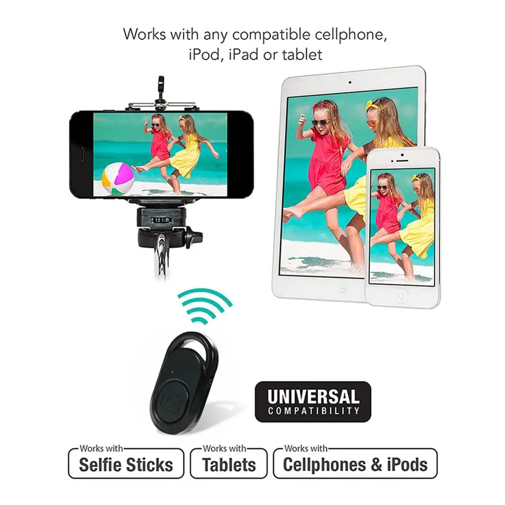 Мини пульт дистанционного управления Bluetooth-совместимое беспроводное фото для IOS