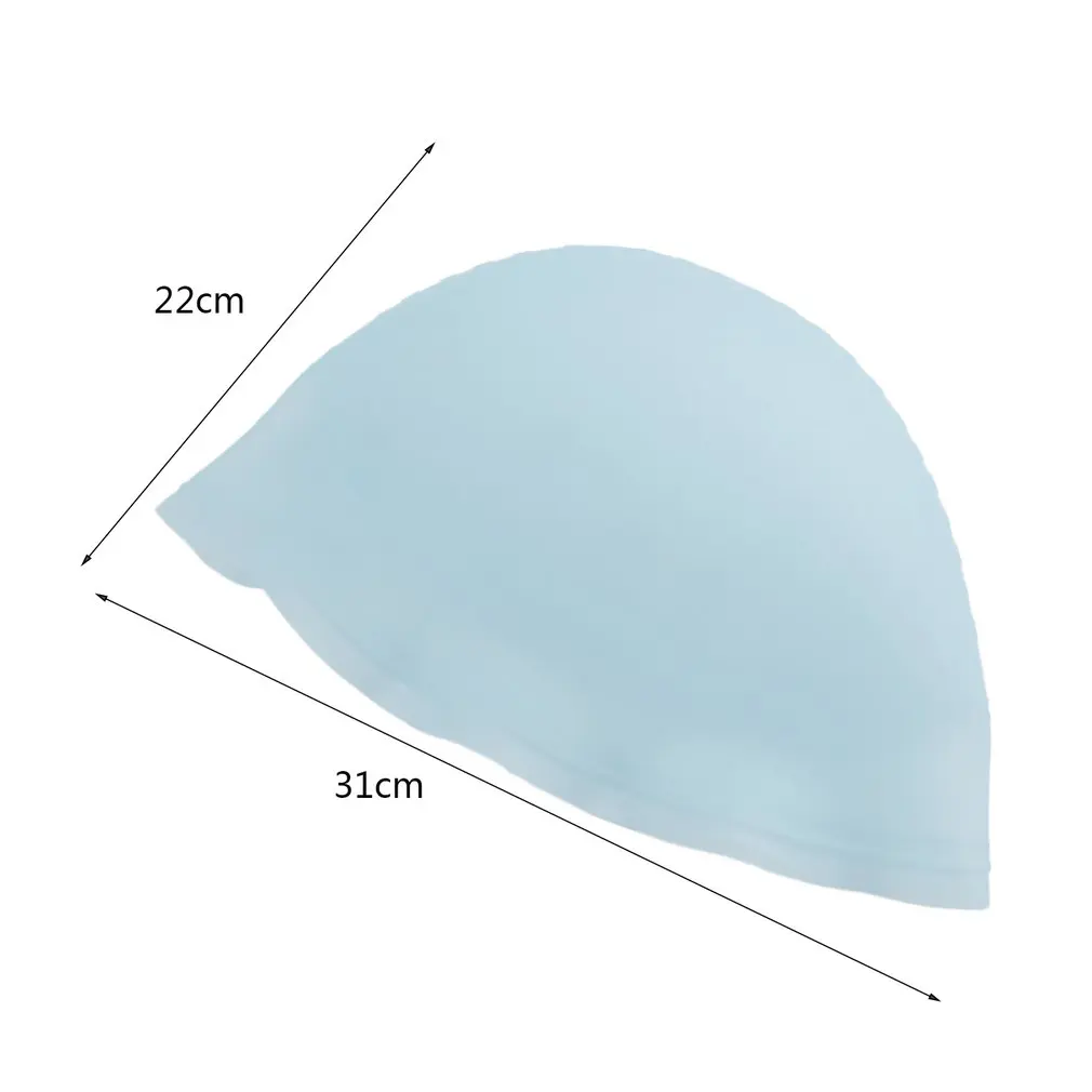 

Professional Silicone Reusable Hair Colouring Highlighting Dye Cap Frosting Tipping with needle Transparent Hair Dyeing Cap Tool