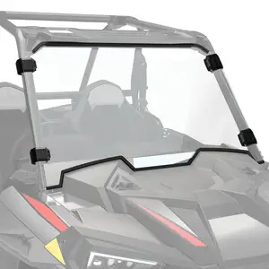 Ветровое стекло для Polaris RZR XP 1000  XP 4 1000 2019 - 2020 UTV, полноэкранное стекло, ветрозащитный экран, сверхпрочное, прозрачное, без царапин