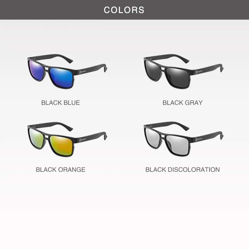 

2020 Polarized Sunglasses Men Movement Luxury Designer Driving Sun Glasses Women Vintage Anti-UV Driver Black Goggles Eyewear
