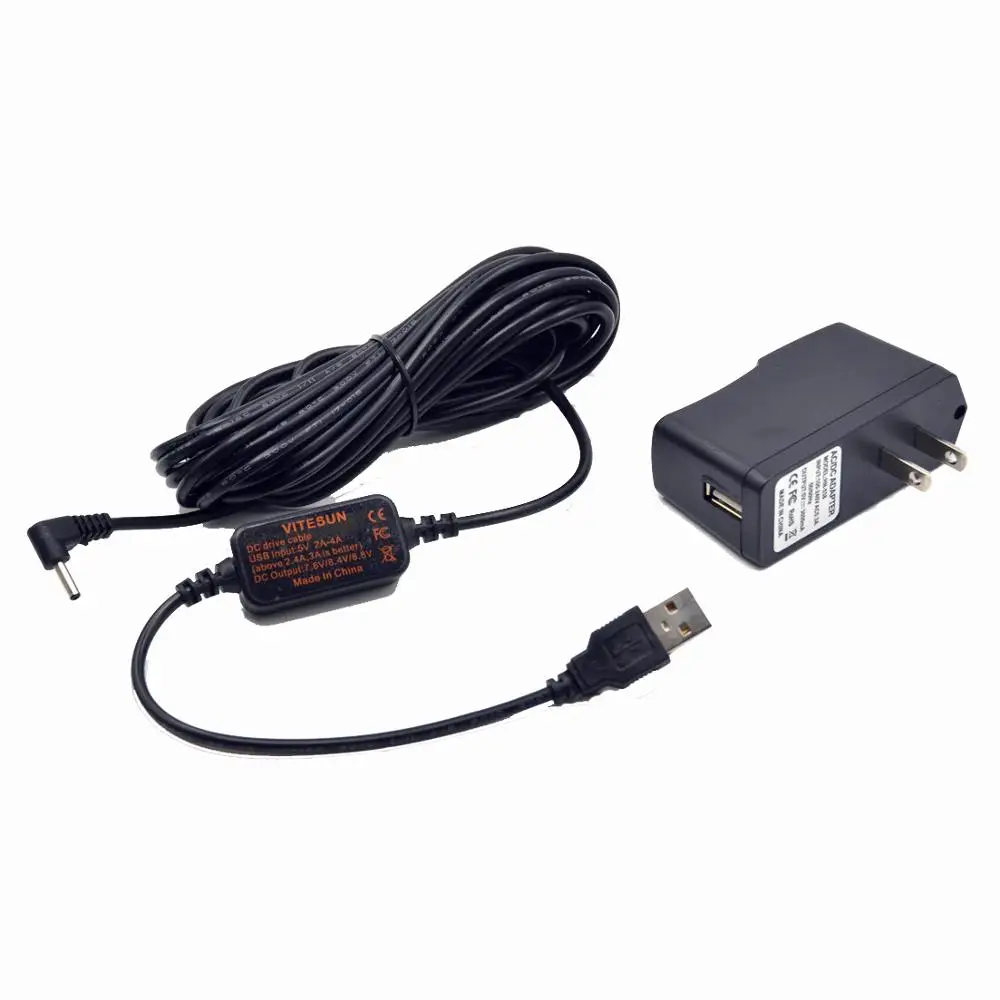 Usb кабель питания 600 см 6 м + зарядное устройство 5 В для Canon|Адаптеры AC/DC| |