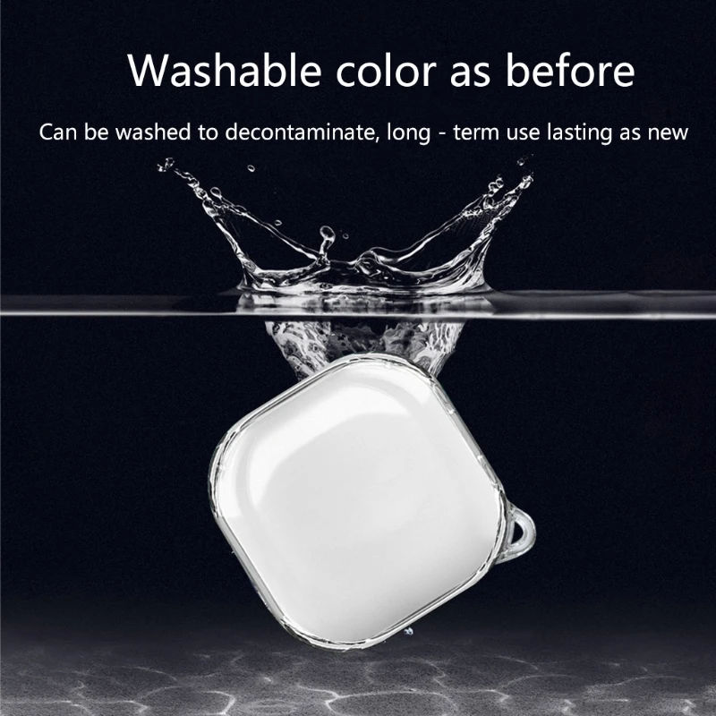 

Earphone Protective Case Wireless Headset Ear Pods Bag TPU Shockproof for Buds Live Headphones Storage Box 40JB
