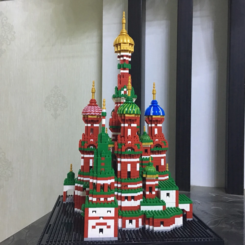 

Ideas Creator Expert BALODY Basil Cathedral 16066 4300PCS Moc Modular Bricks Famous Architecture Model Mini Buliding Blocks Toys