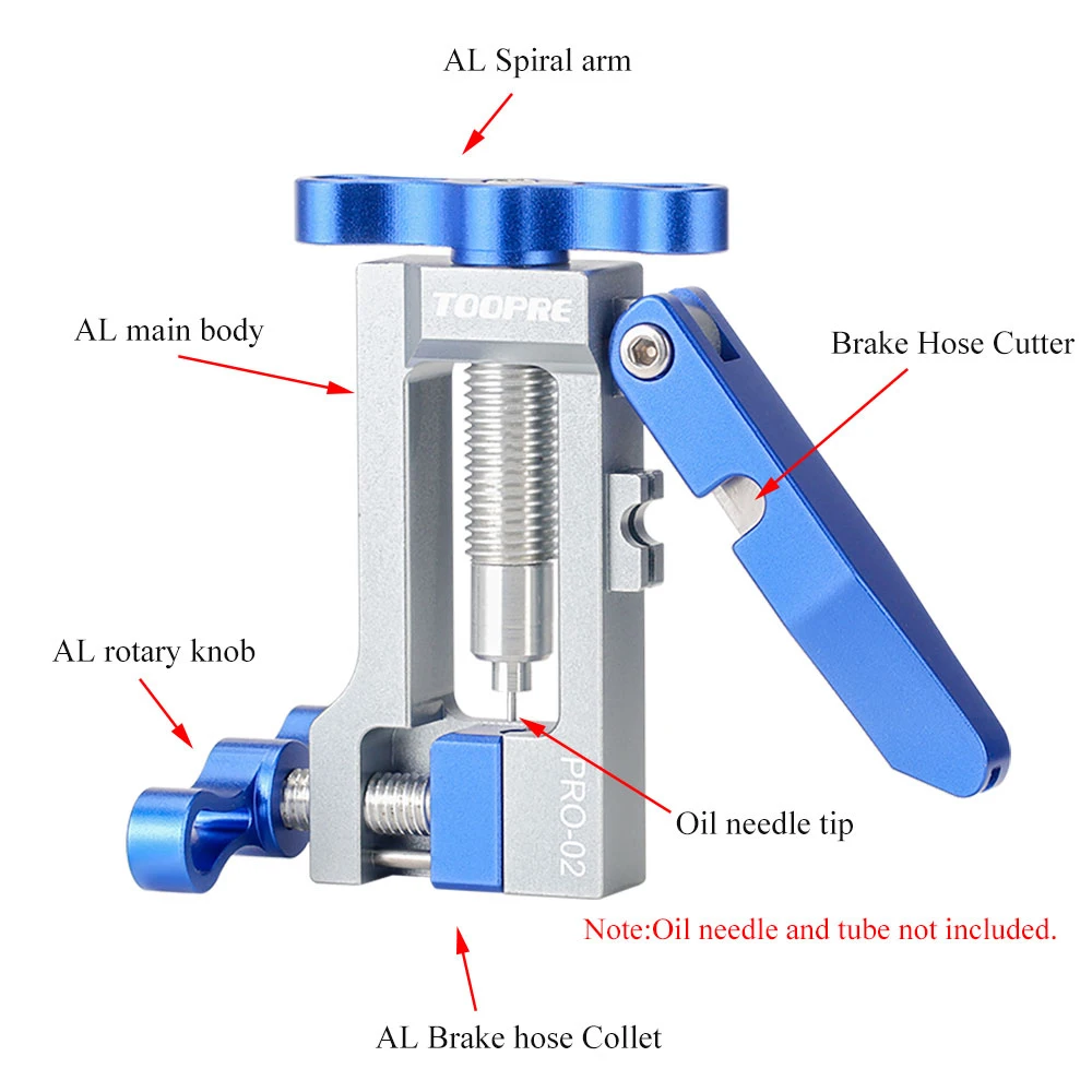 NEW 2 in 1 Bicycle Needle Driver Hydraulic Hose Cutter MTB Bike Disc Brake Connector Insert install Tool Fit BH59/90/AVID/Banjo | Спорт и