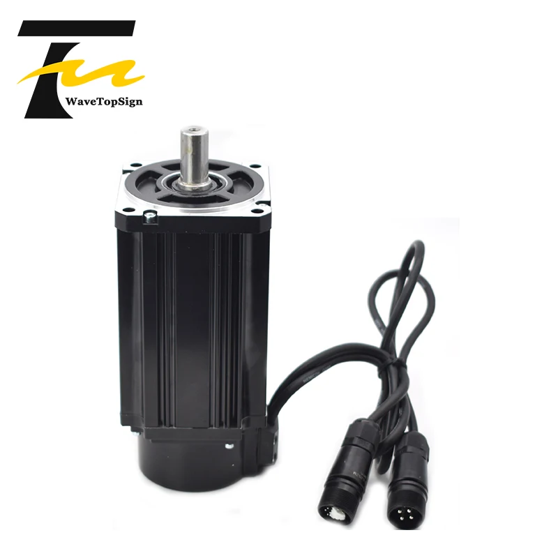 Серводвигатель переменного тока 750W 730W 1KW 2.4N.M 3.5N.M 90ST серии двигатель сочетается AASD