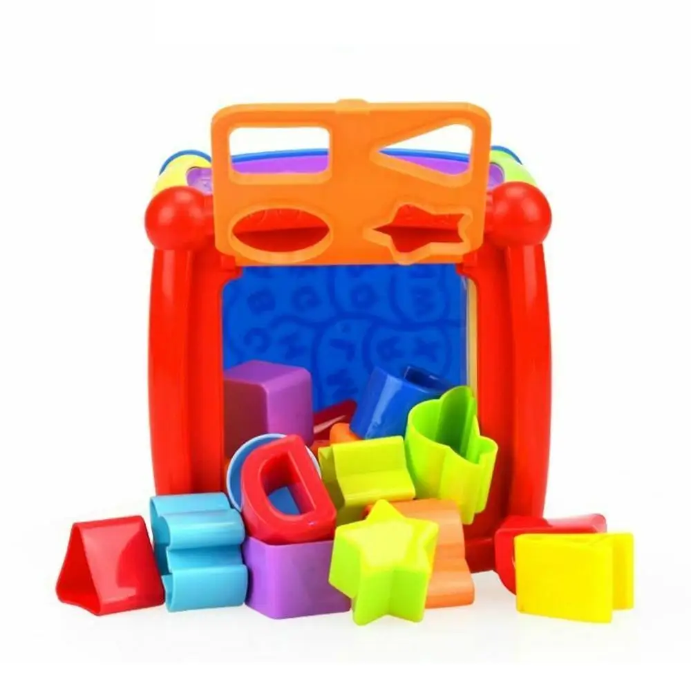 

Baby Activity Cube, Shape Sorter Blocks Baby Toy 18 Months and Up, Music Learning Toys for Toddlers Infant , Early Educational P