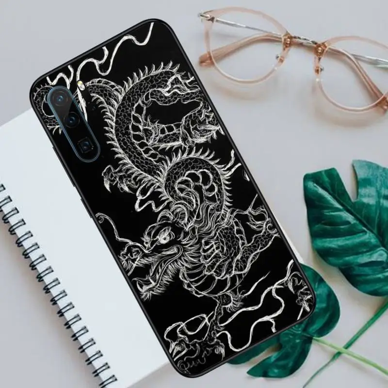 

Chinese dragon Phone Case For Huawei honor Mate P 9 10 20 30 40 Pro 10i 7 8 a x Lite nova 5t