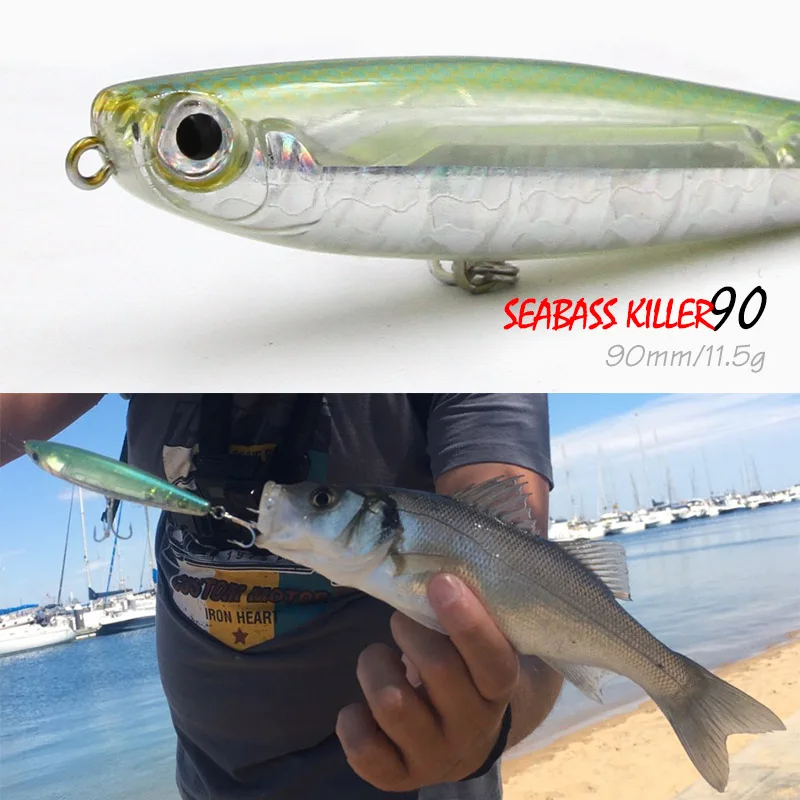 Wondershot D02 Sparrow 90mm 11.5g Pencil The Best Bass Bait Surface Fishing Hard Lure Floating Wobblers Decoy All For Fishing