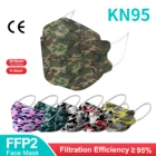 1050 шт., маска рыбы KN95, камуфляжная маска FFP2mask, Desechables, маска рыбы, взрослая, женская, мужская, уличная маска с принтом