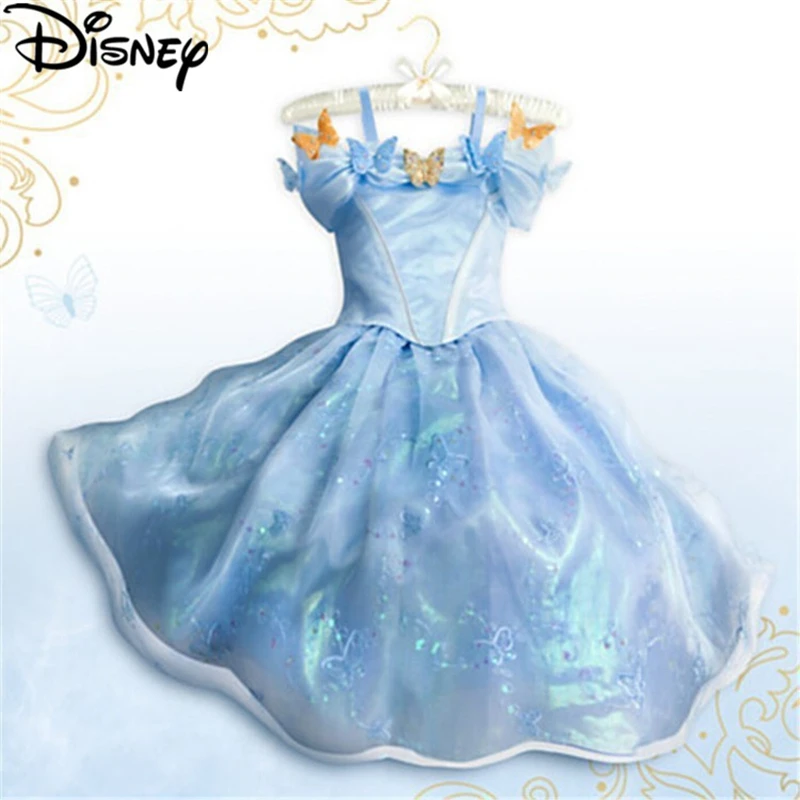 Платье Золушки из мультфильма Холодное сердце вечерние платья тюля для девочек