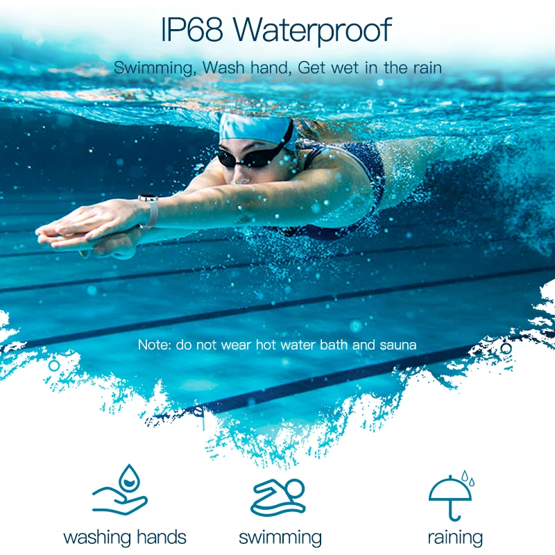 Женские Смарт часы фитнес трекер сна кровяное давление монитор сердечного ритма