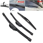 3 шт.компл. передние и задние стеклоочистители для Suzuki Alto 2009-2014 лобовое стекло стеклоочистители автомобильные аксессуары 21 