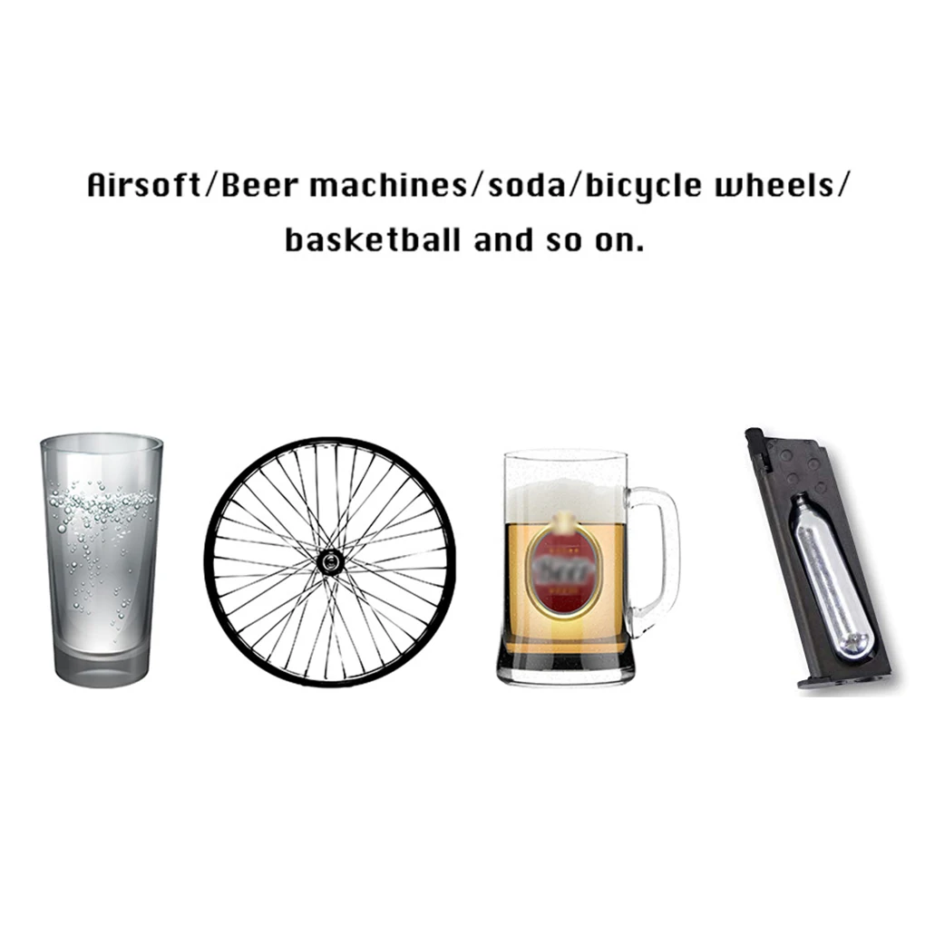 Тактический картридж Co2 в капсулах портативный цилиндр резервуара 12 г для