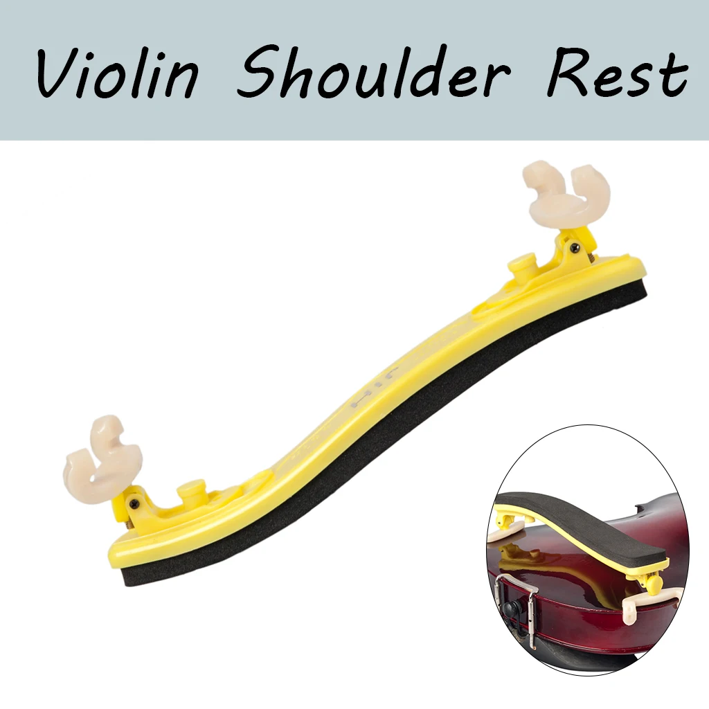 

Violin Shoulder Rest for 4/4 and 3/4 with Collapsible and Height Adjustable Feet