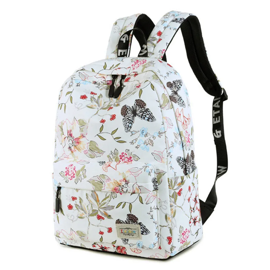 

Girls Women Teenage Backpacks for Floral Printed School Bags Travel Leisure Laptop Backpack Female Waterproof Backpacks Mochilas