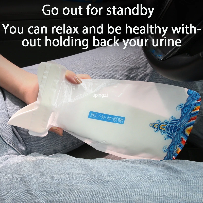 4PCS New 700ml Emergency Portable Car Urine Bag Handy Unisex Disposable Urinal Toilet Vomit Bags Mini Mobile Toilets | Автомобили и