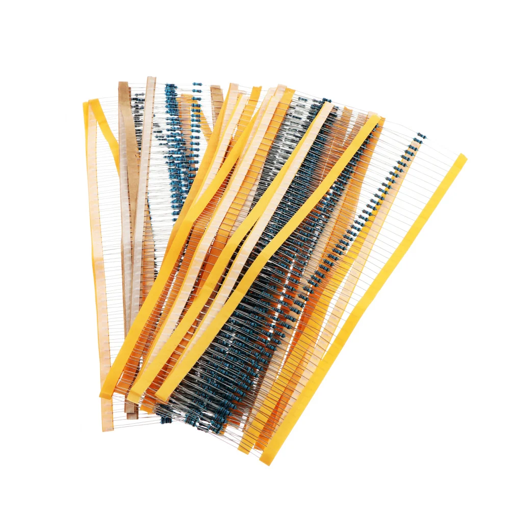 

1200pcs Useful Resistor Carbon Film Resistor Alternative Resistance Available