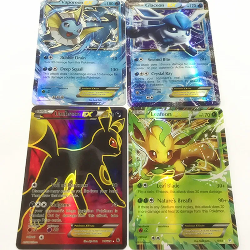 300 Pcs GX 20 60 100pcs MEGA Shining Tomy Pokemon Cards Game Battle Carte 200pcs Anime Trading Cards Album Book Kids Toys Gifts
