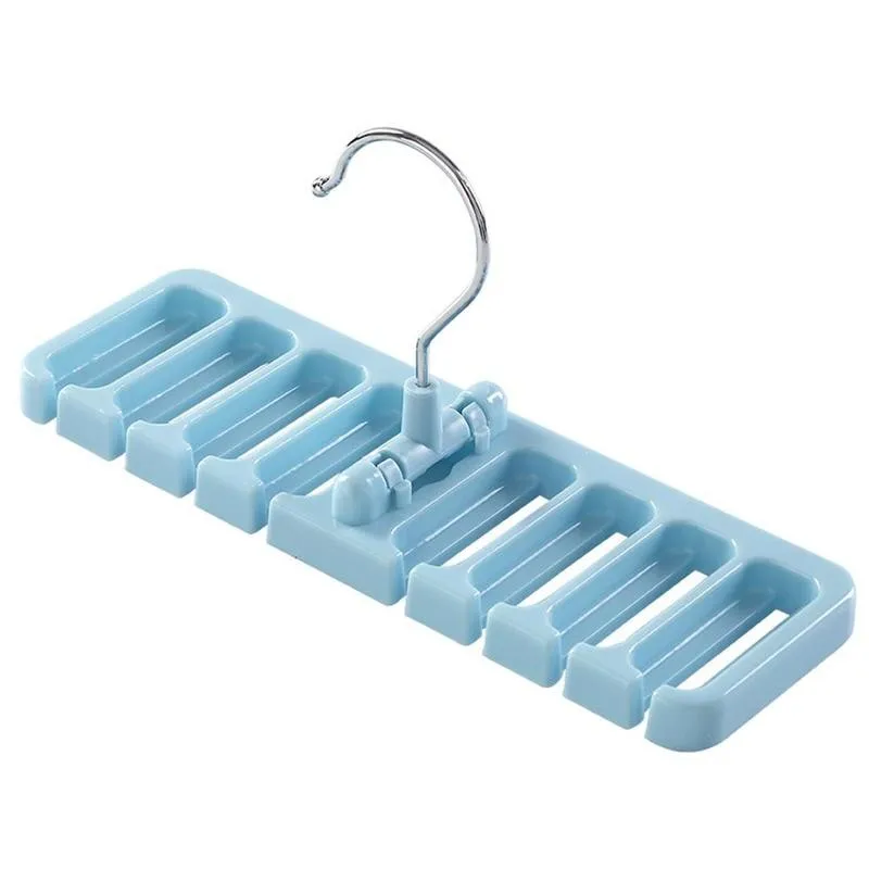 

1pc 8holes Ties Hanger Holder Creative Multi-function Storage Rack Tie Belt Organizer Save Space Wardrobe Finishing Rack