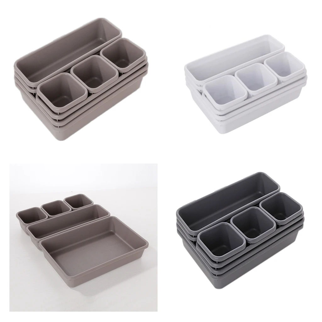 Контейнер для хранения косметики 8 шт. | Дом и сад