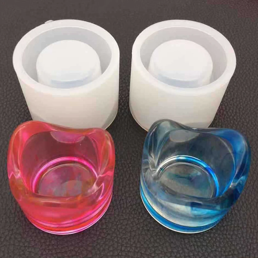 Геометрическое украшение из эпоксидной смолы форма для рукоделия Круглый