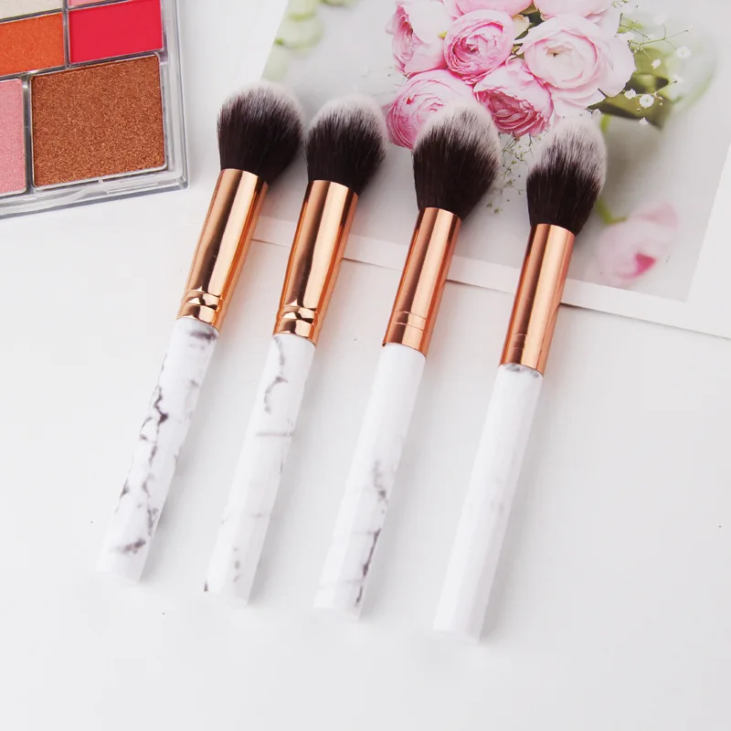 Кисть для хайлайтера Saiantth с мраморным напылением кисть румян мягкие кисти