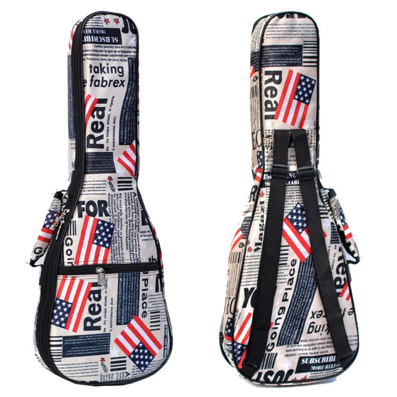 Водонепроницаемый альбом сопрано 21 23 26 дюймов сумка для укулеле холщовый бокс