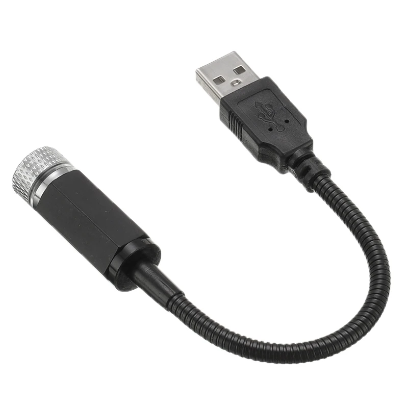 Мини светодиодный Звездный лазерный проектор с USB атмосферное освещение