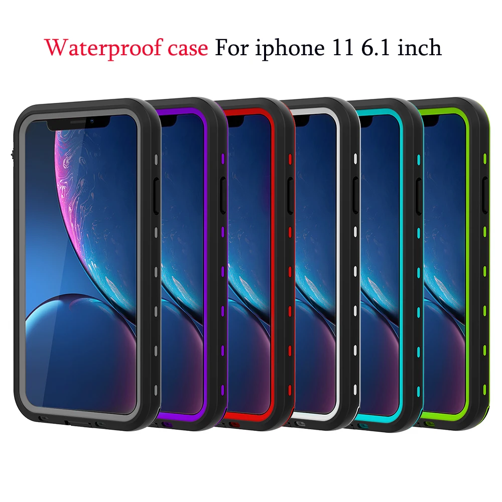 Водонепроницаемый чехол для iPhone 11 2019 дюйма противоударный IP69 6 1 | Мобильные