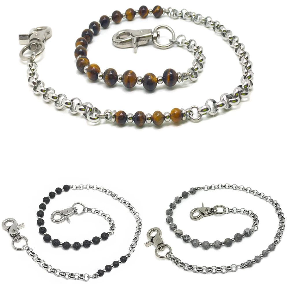 Мужские ювелирные изделия в стиле панк хип хоп натуральный камень металл рок