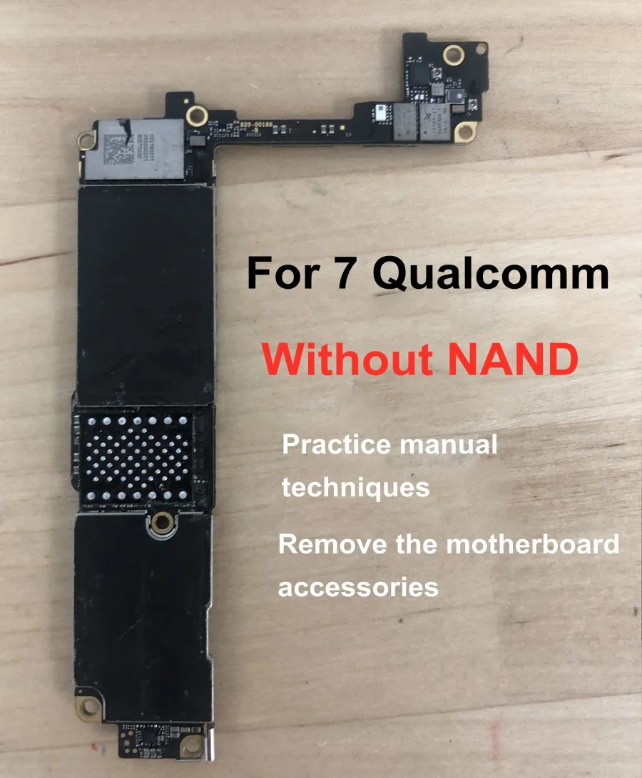 For 7 Qual Высокое качество без NAND практика ручная разборка материнской платы техническое обучение для iphone 6 6plus 6s 6splus 7 7p 8 8p X - Цвет: For 7 Qual