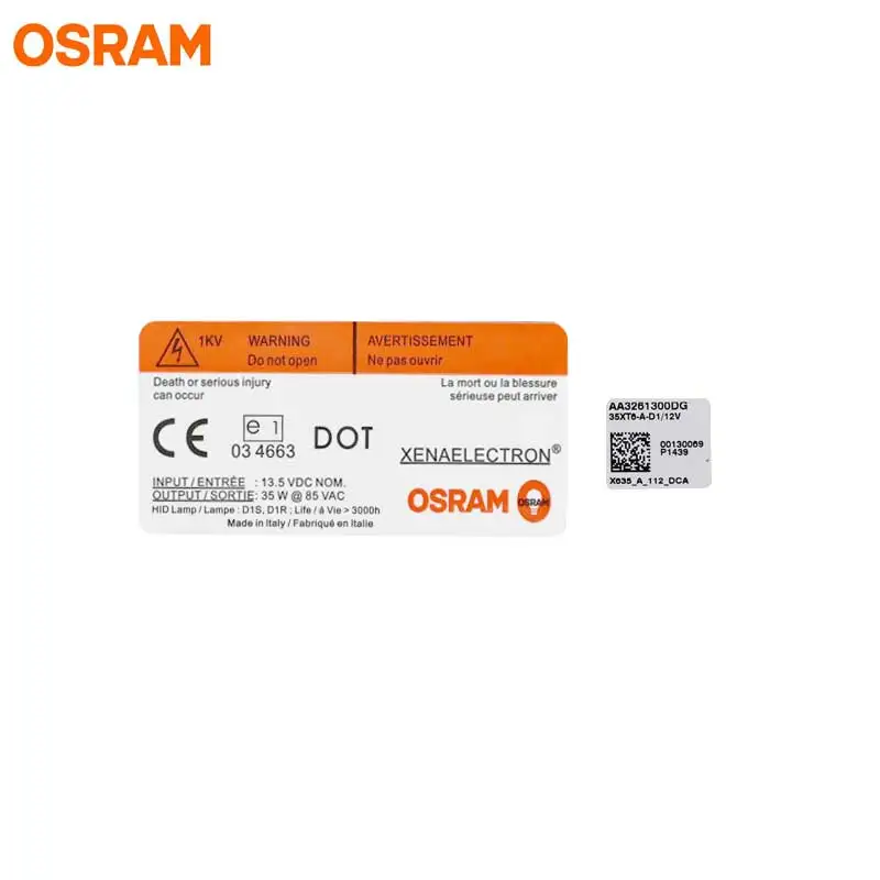 OSRAM D1S D1R балласт ECG фара Xenon 35XT6 12V 35W HID для автомобильного разряда (X1) | Автомобили и