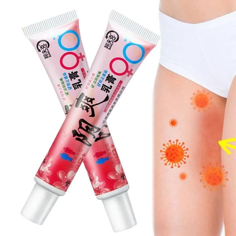 

15g Bacteriostasis Herbal Antibacterial Ointment Remove Odor Pruritus Dermatitis Genital Vulva Itching Private Herbal Cream