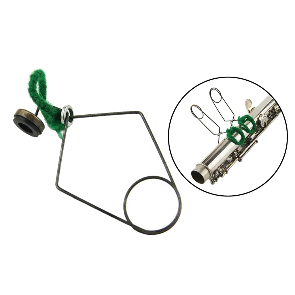 Flute Keyboard Button Indentation Clip Inlaid Rubber Pad Spring Clamp Instrument Maintenance Tools Repair Kit | Спорт и развлечения