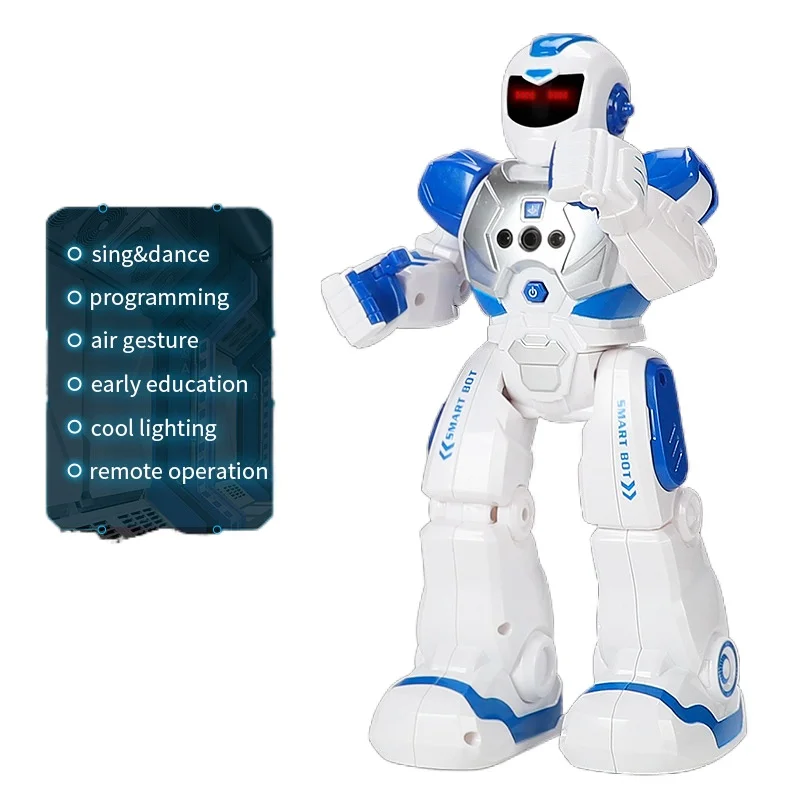 

Детские Игрушки для раннего развития, Интеллектуальный робот, электрическое пение, инфракрасный датчик, детские игрушки с дистанционным уп...