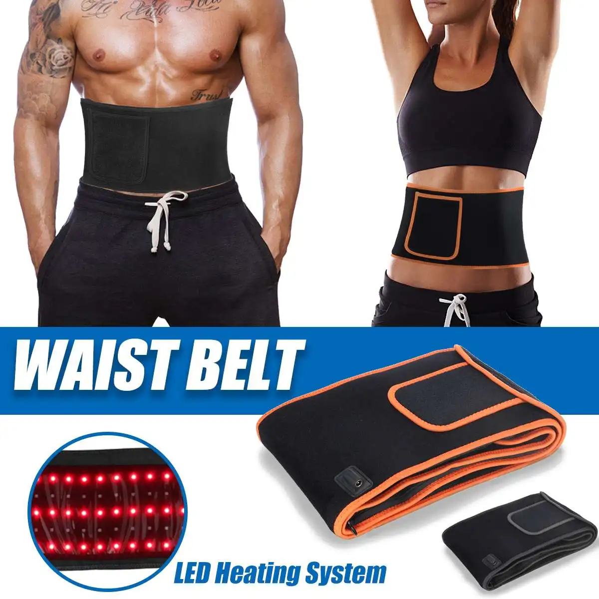 

Red Light Therapy Belt LED Infrared Therapy Belt Wave Length 660nm 850nm For Weight Loss Reduce Joint Pain Treat Inflammation