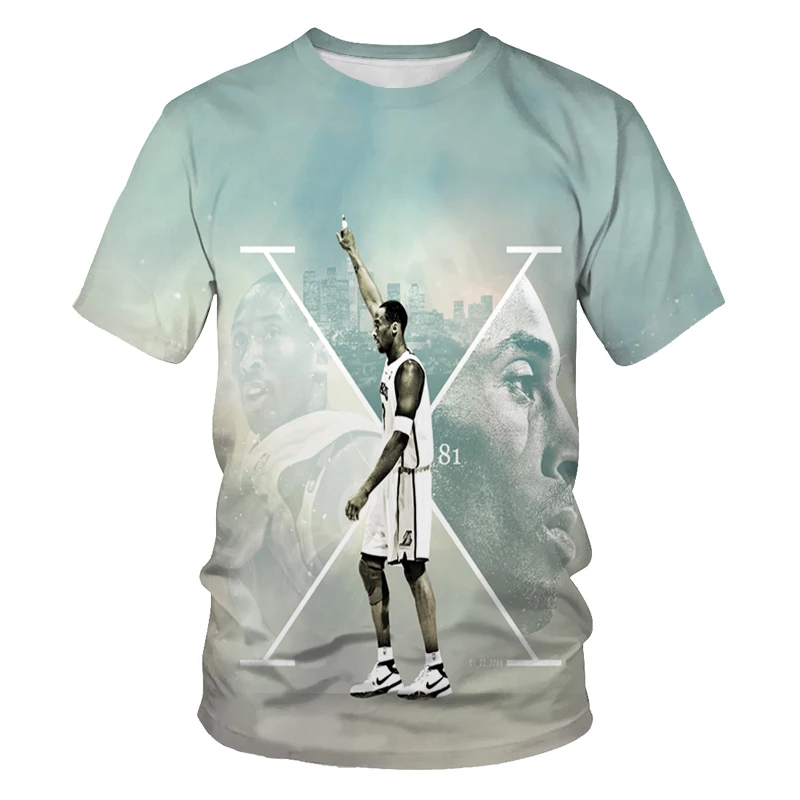 

Summer cool men's T-shirt celebrity jersey T-shirt 3D printing Harajuku O-neck fashion street style oversized T-shirt