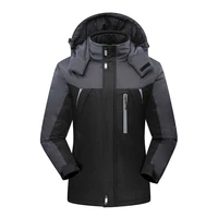 mens jackets windbreaker windproof waterproof and wear resistant outdoor sports fishing heating jacket coat autumn and winter